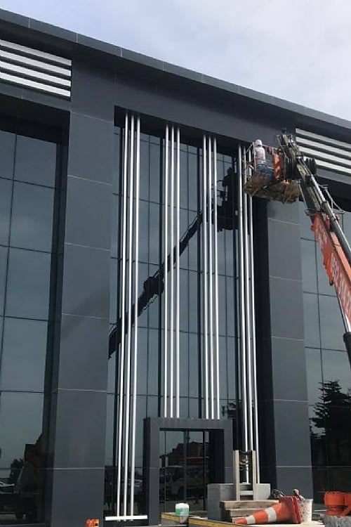 Fakir Elektrikli Ev Aletleri Dış Tic A.Ş Dış Cephe Plaza Temizliği