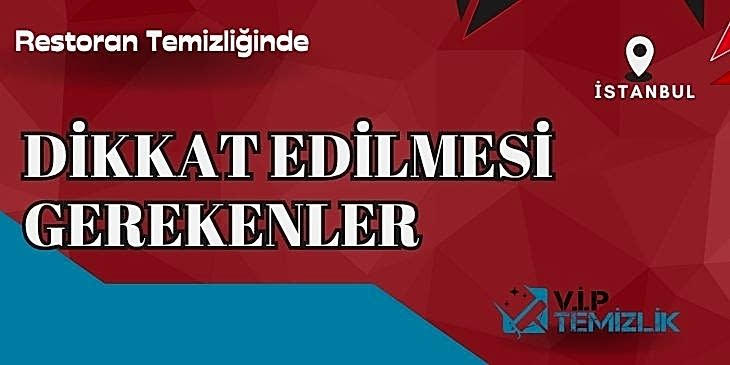 Restoran Temizliğinde Dikkat Edilmesi Gerekenler İsimli Blog Başlığı Restoran Temizliğinde Dikkat Edilmesi Gerekenler İsimli Blog Başlığı